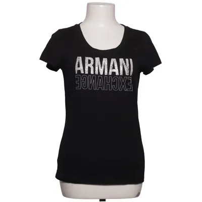 T-shirt (Black) from Armani Exchange Cotton, Polyester