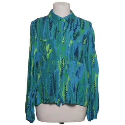Shirt (Blue, Green, Multicolored) from YAS Viscose