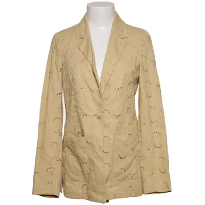 Blazer (Beige) from Claudia Sträter Acetate, Cotton, Elastane, Polyester