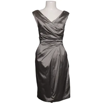 Cocktail dress (Silver) from Barbara Schwarzer Elastane, Polyamide, Polyester, Viscose