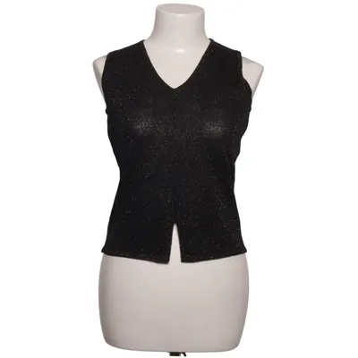 Tank Top (Black, Gold) from Lalique Acrylic, Polyester, Wool