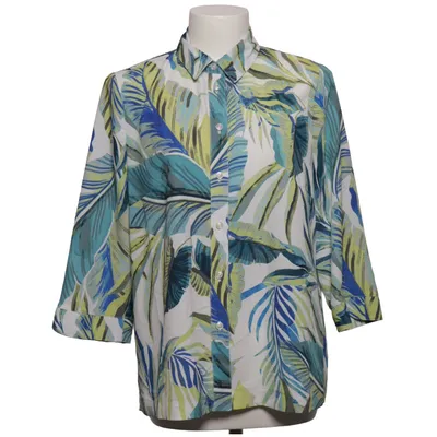 Blouse (Blanc, Bleu, Vert) de Dimoda Polyester