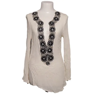 Blouse (White, Black) from Nicowa