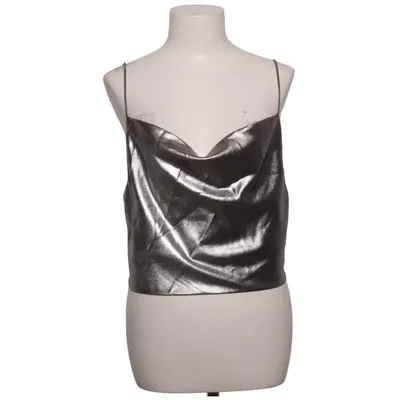 Crop top (Zilver) van Rotate Gerecycled polyester