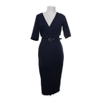 Omlottklänning (Blå) från Collectif Vintage Polyester