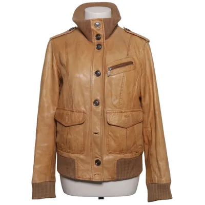 Jacka (Beige) från Rick Cardona Bomull, Elastan, Polyester