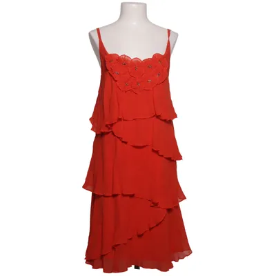 Dress (Red) from 123 Polyester, Silk