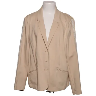 Kavaj (Beige, Vit, Silverfärgad) från Pfeffinger Viskos, Elastan, Bomull