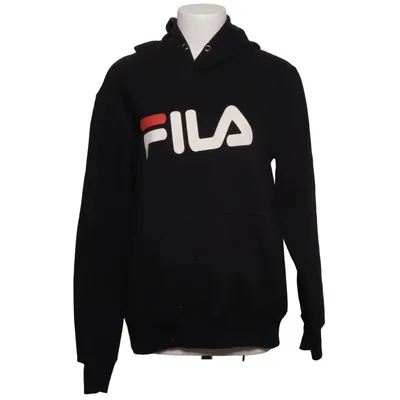 Sweat à capuche (Noir) de White Line Fila Coton, Polyester