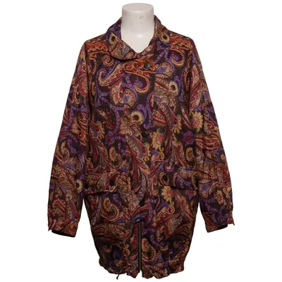 Jacket (Black, Purple, Multicolored)