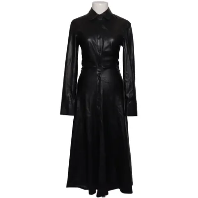 Skjortekjole (Sort) fra Zara Polyester