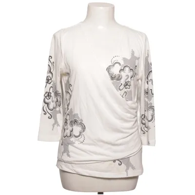 Wrap blouse (White, Black) from Zucchero