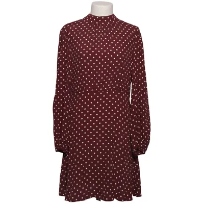 Kleid (Rot, Weiß) von Mango Viskose