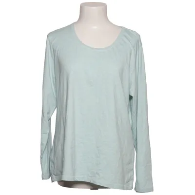 Lange mouwen shirt (Blauw) van Janina Stretch Katoen, Elastaan, Polyester