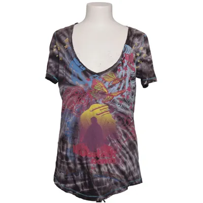 T-shirt (Gris, Multicolore) de Christian Audigier Coton