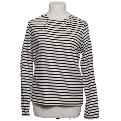 Collegetröja (Svart, Vit) från Popeia Ekologisk bomull