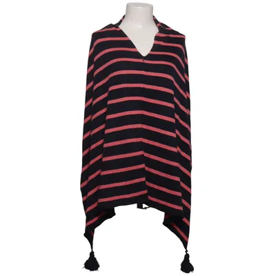 Poncho (Bleu, Rose) de Charles Vögele Coton, Polyamide, Viscose