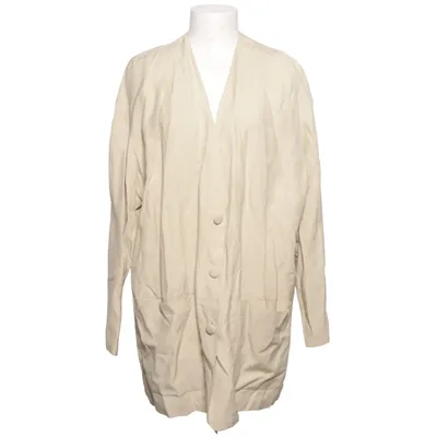 Jacke (Beige) von Fiamma Leinen, Seide