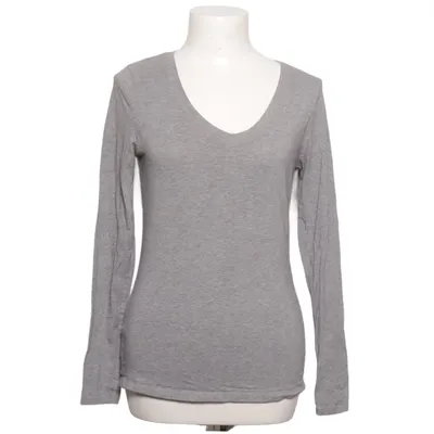 Långärmad t-shirt (Grå) från The Basics Bomull, Elastan
