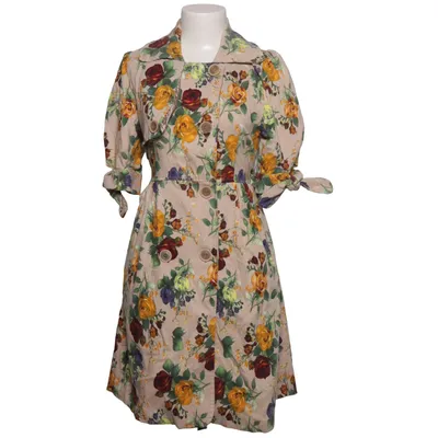Trench coat (Beige, Multicolored) from Charm London Polyester