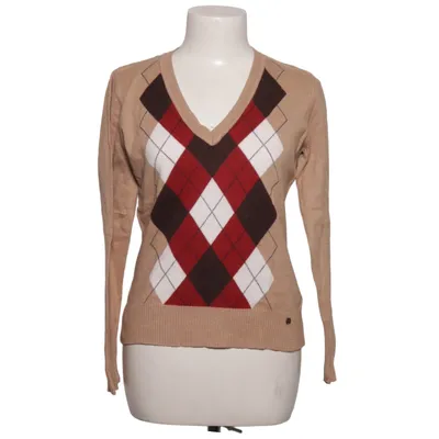 Pullover (Beige, Red, Brown) from Michele Boyard Cotton, Viscose, Wool