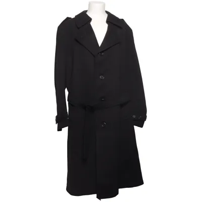 Trenchcoat (Sort) fra Eurofashion Viscose, Uld