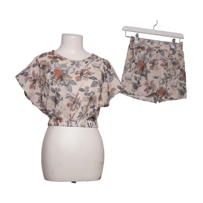 Set (Beige, Multicolored) Elastane, Polyester