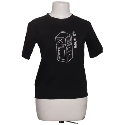 T-shirt (Zwart) van D & K Katoen, Polyester