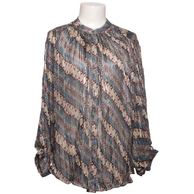Blouse (Tiren Print) de Ibana Fibre métallique, Viscose