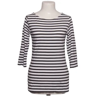 Langærmet t-shirt (Sort, Hvid) fra Darling Harbour Bomuld, Elastan, Modal