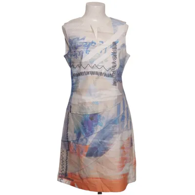 Jurk (Blauw, Wit, Oranje) van Million X Katoen, Elastaan, Polyester