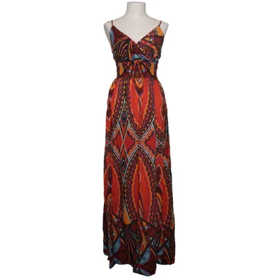 Maxi jurk (Rood, Meerkleurig) van Miss Sara Viscose