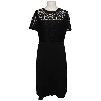 Dress (Black) from Seventy Cotton, Polyamide, Polyester
