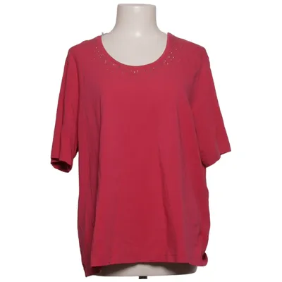 T-shirt (Roze) van Gerry Weber Katoen, Elastaan