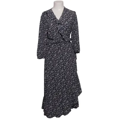 Wrap dress (Blue, White) from ONLY Elastane, Polyester