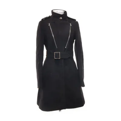 Mantel (Schwarz) von Karen Millen Polyamid, Viskose, Wolle