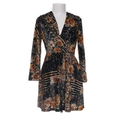 Omlottklänning (Svart, Flerfärgad) från Zara Basic