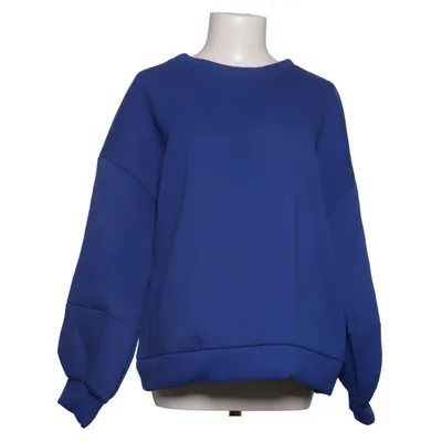 Sweatshirt (Bleu) de New Collection Coton, Élasthane