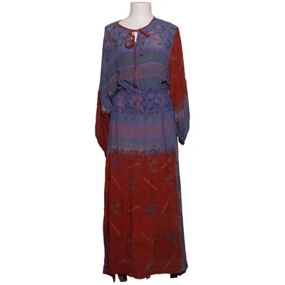 Maxikleid (Rot, Lila, Mehrfarbig) von Cofur Seide