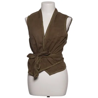 Wrap top (Brown) from Pauw Linen