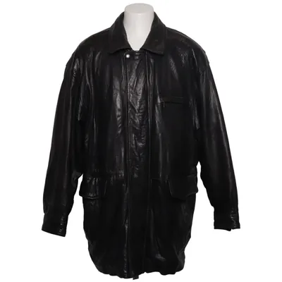 Veste en cuir (Noir) de Couture Cuir, Polyester
