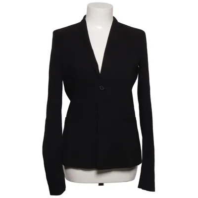 Blazer (Sort, Hvid) fra Zara Acetat, Polyester
