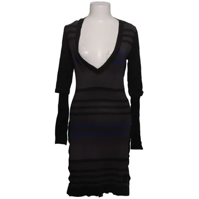 Jurk (Zwart, Grijs, Blauw) van Cop Copine Katoen, Lyocell