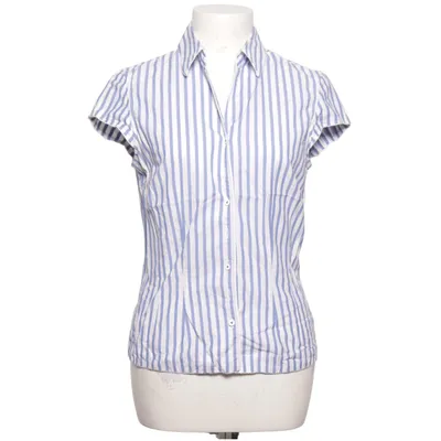 Chemise à manches courtes (Bleu, Blanc) de Van Laack Coton