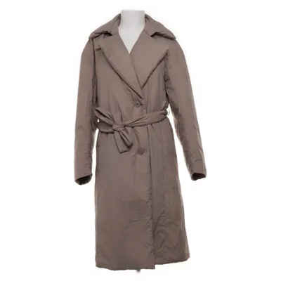 Winterjas (Beige) van Uniqlo Dons, Veer, Polyamide, Polyester
