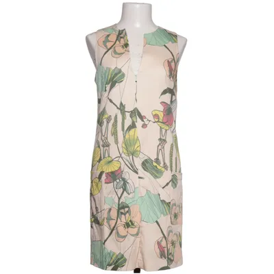 Dress (Beige, Multicolored) from H&M Conscious Collection Cotton, Elastane, Lyocell, Recycled polyester