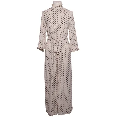 Slå-om-kjole (Beige, Sort) fra SEA