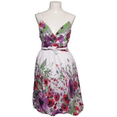 Dress (White, Multicolored) from Lavand Cotton