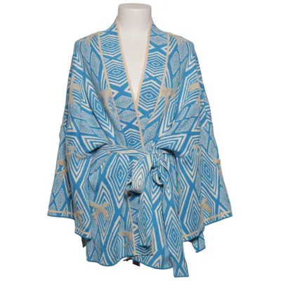 Cardigan (Blå, Beige) fra Parfois Bomuld