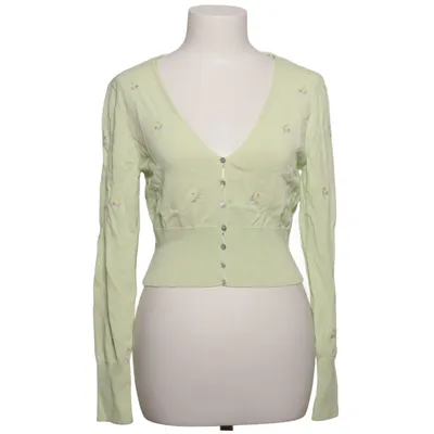 Cardigan (Green) from Zara Polyester, Viscose